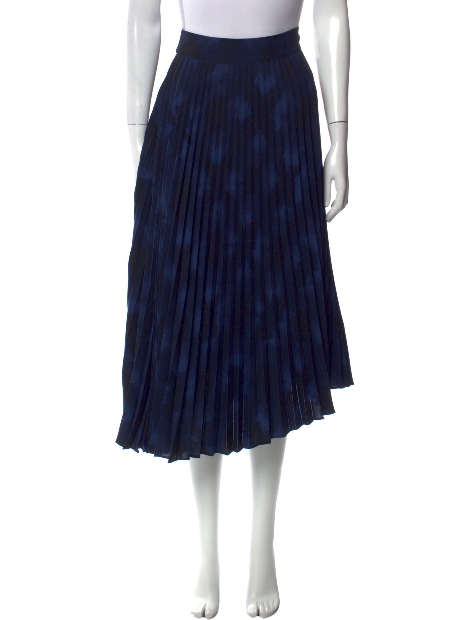 Vince Printed Midi Length Skirt