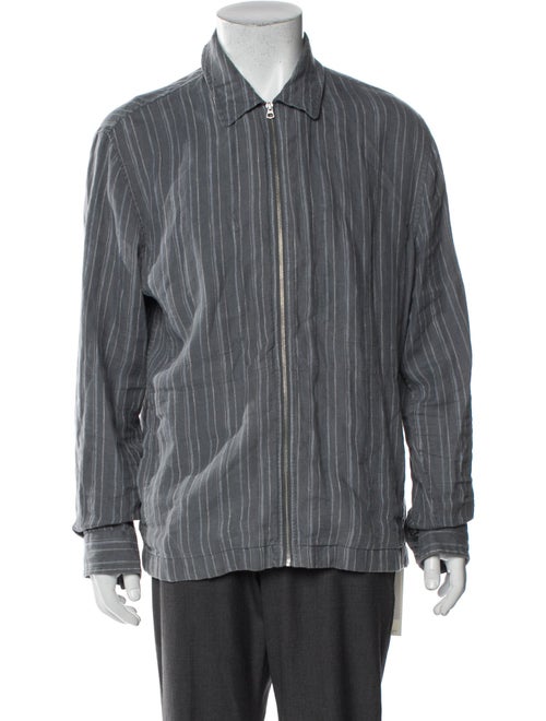 Vince Hemp Striped Windbreaker