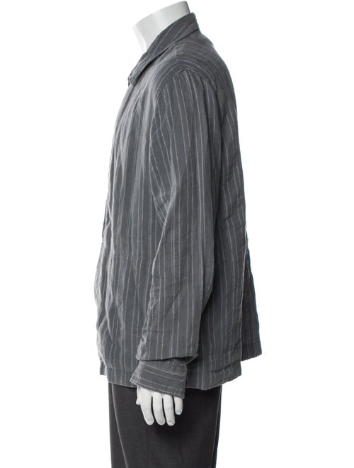 Vince Hemp Striped Windbreaker