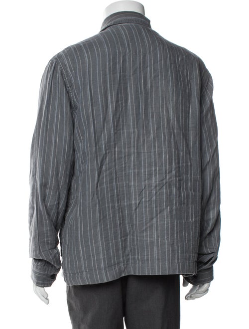 Vince Hemp Striped Windbreaker