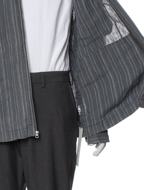 Vince Hemp Striped Windbreaker