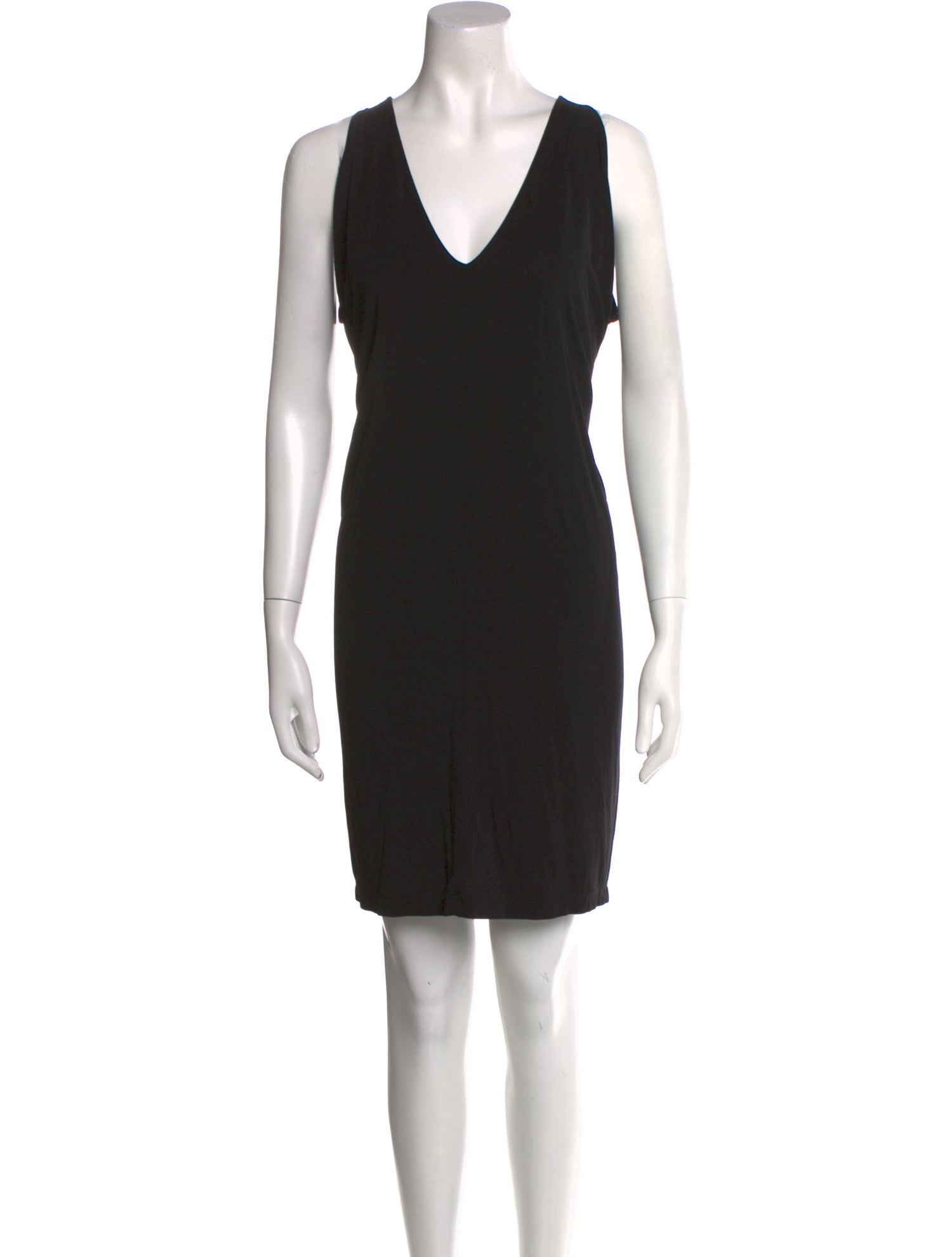 Vince V-Neck Mini Dress