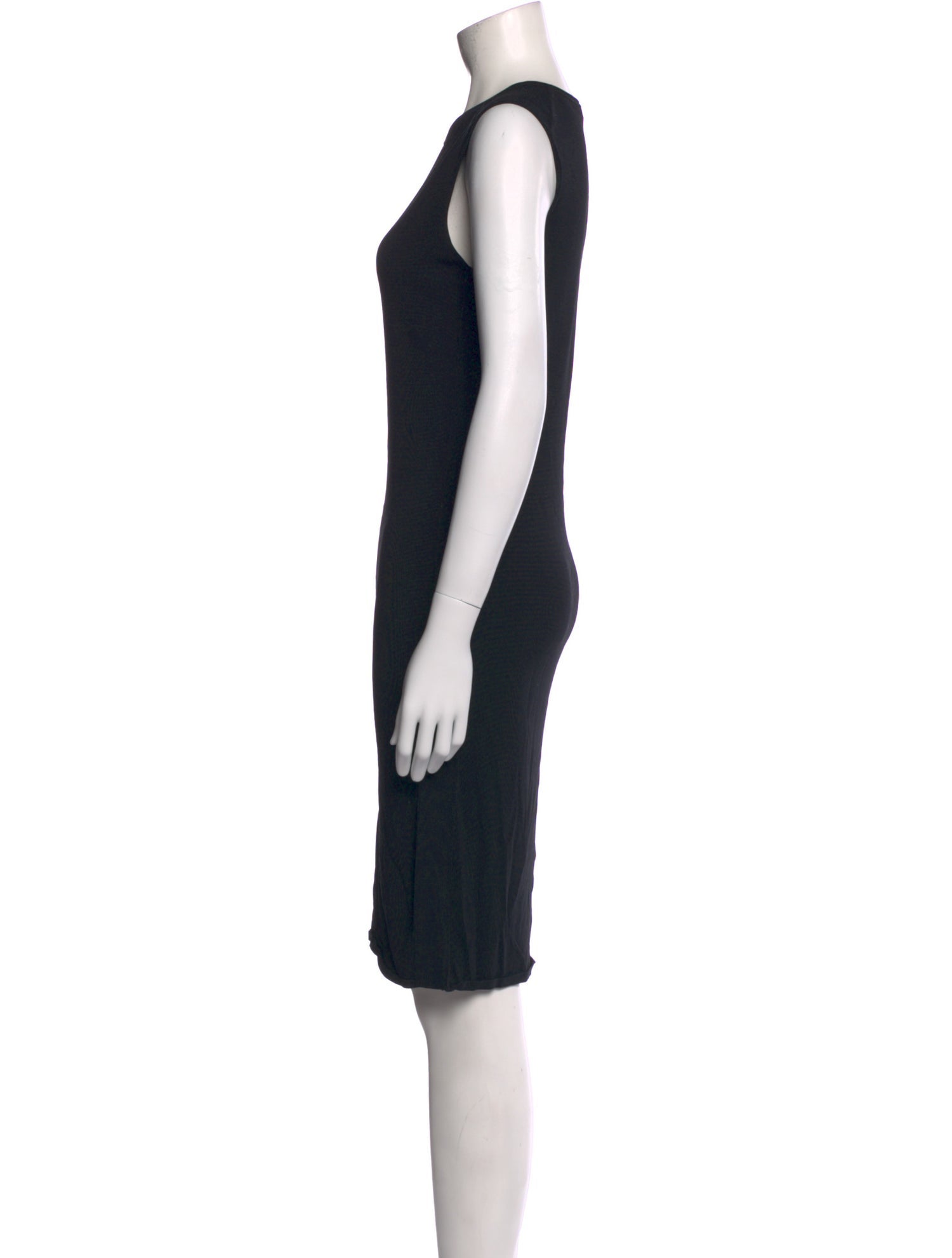 Vince Crew Neck Knee-Length Dress