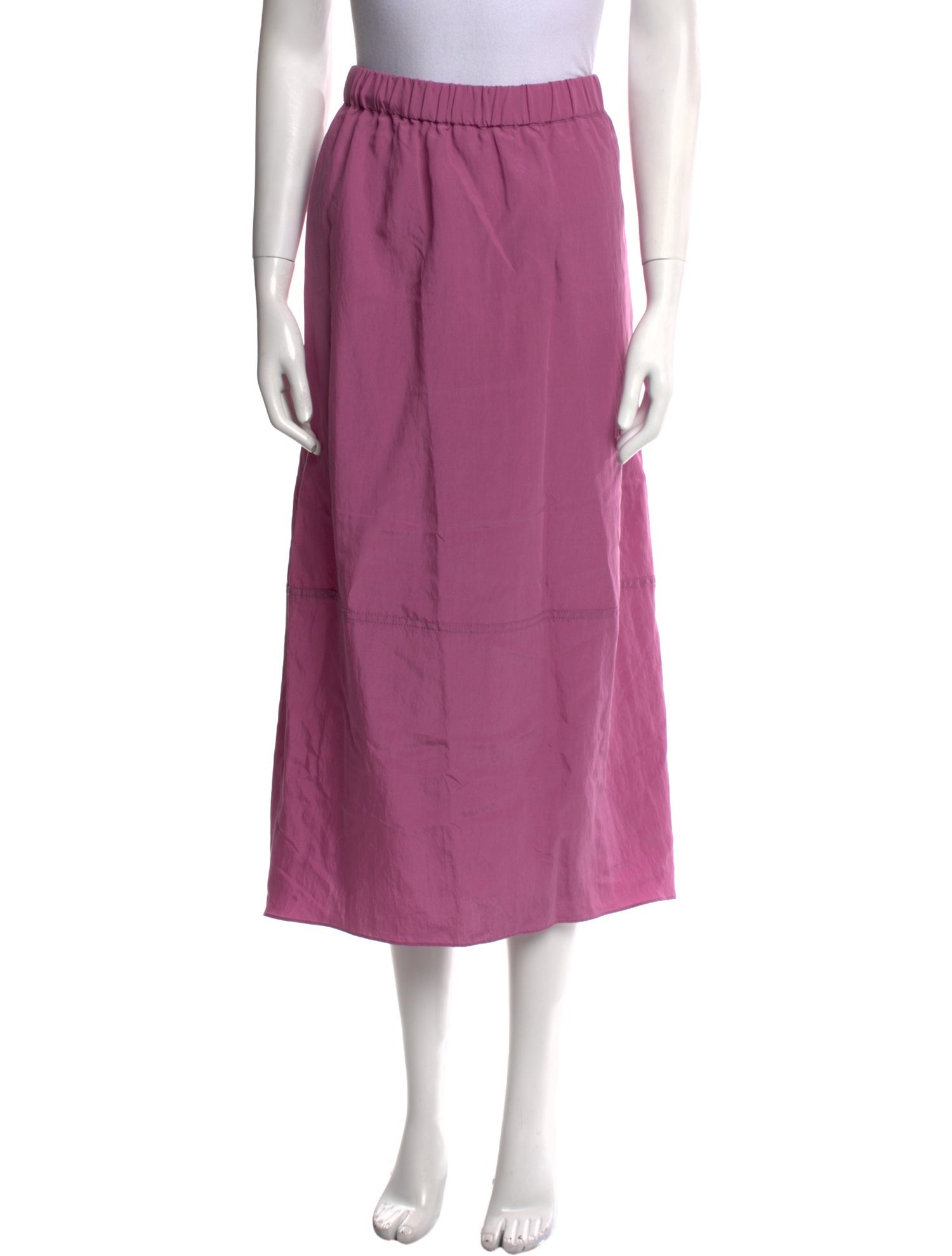 Vince Ruffle Embellishment Midi Length Skirt w/ Tags