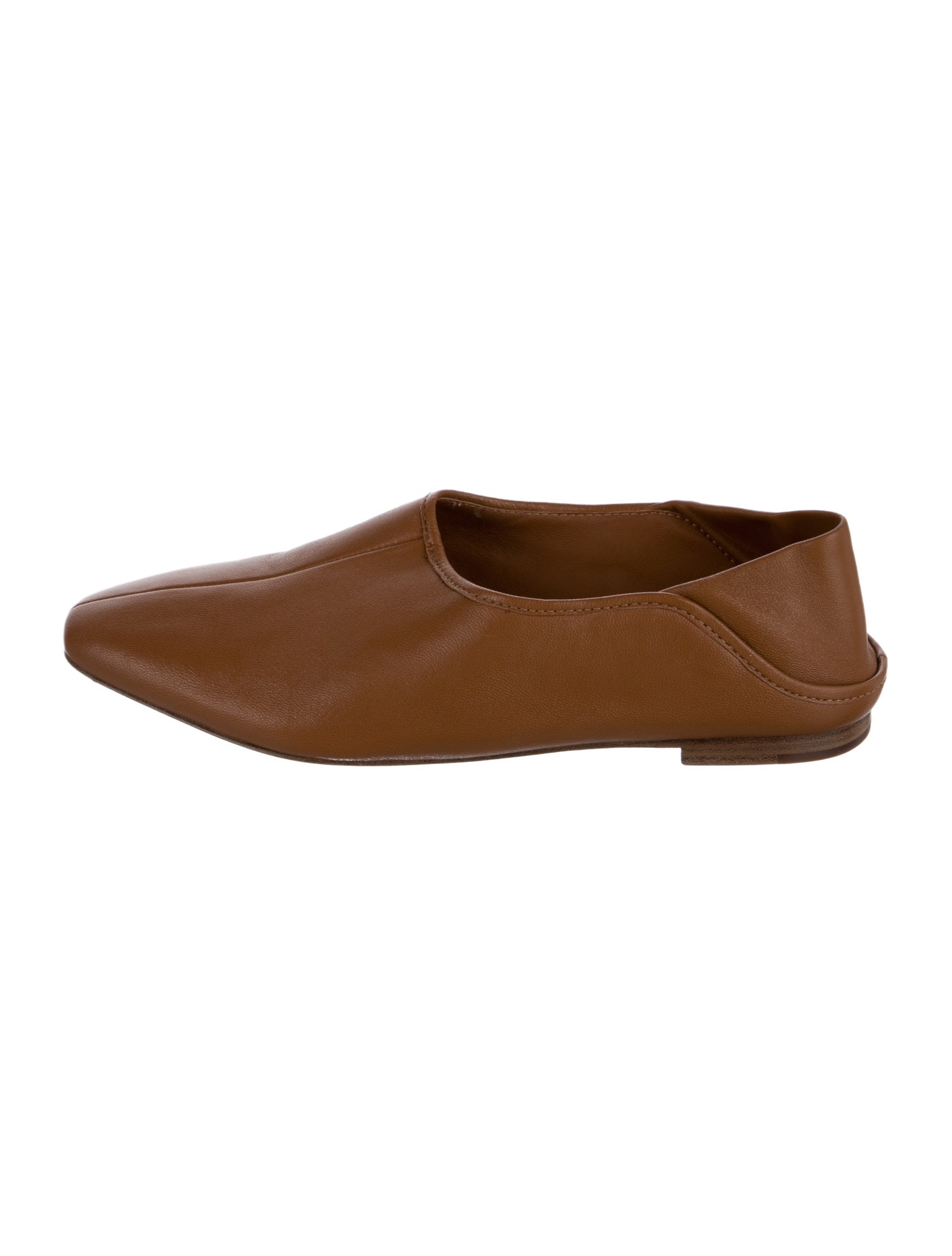 Vince Leather Ballet Flats