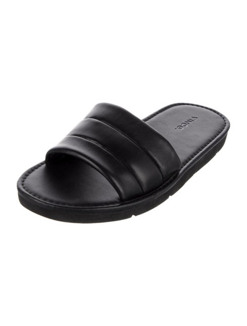 Vince Leather Slides