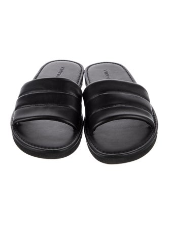 Vince Leather Slides