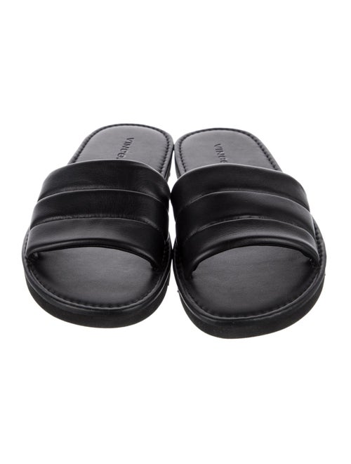 Vince Leather Slides