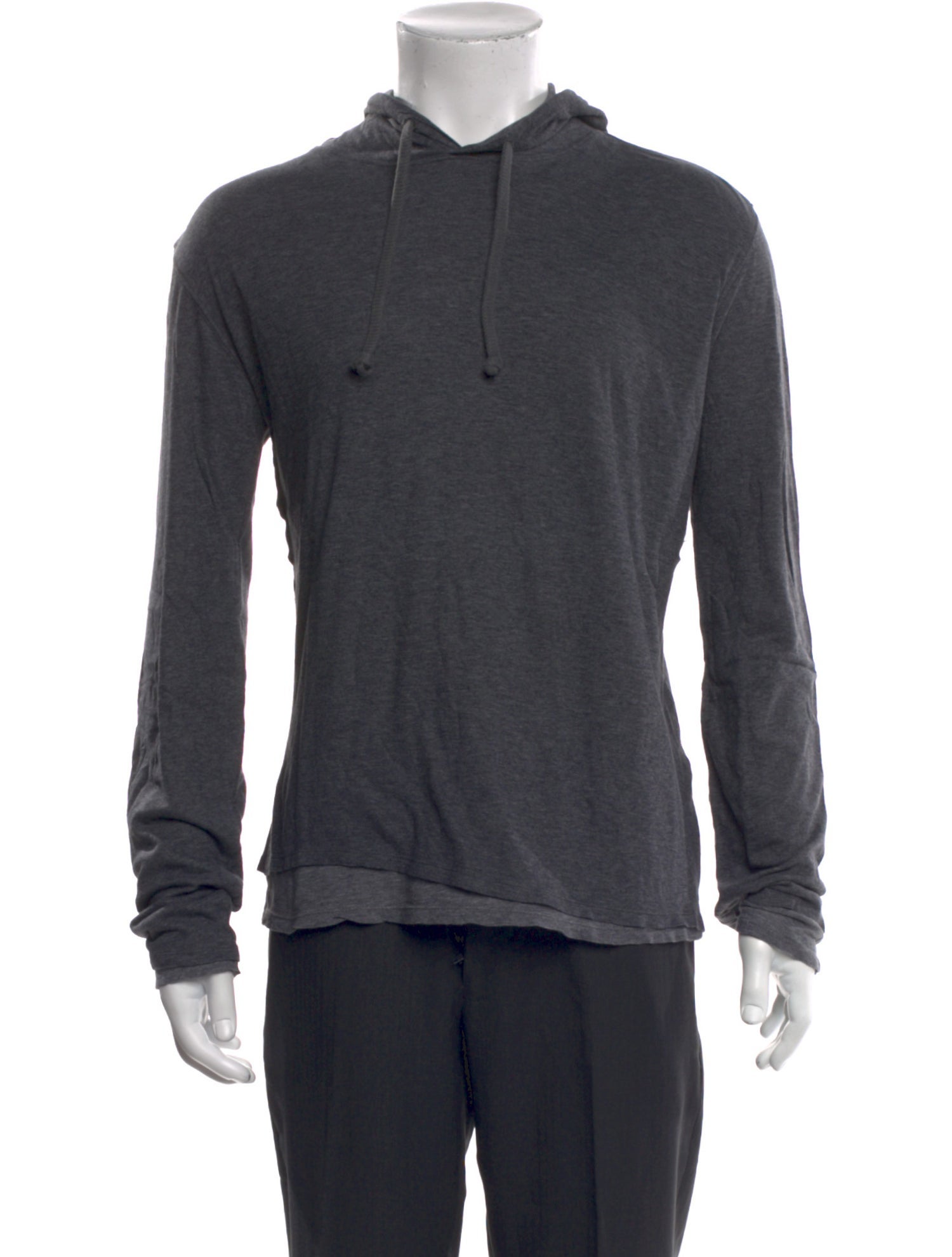 Vince Colorblock Pattern Crew Neck Hoodie