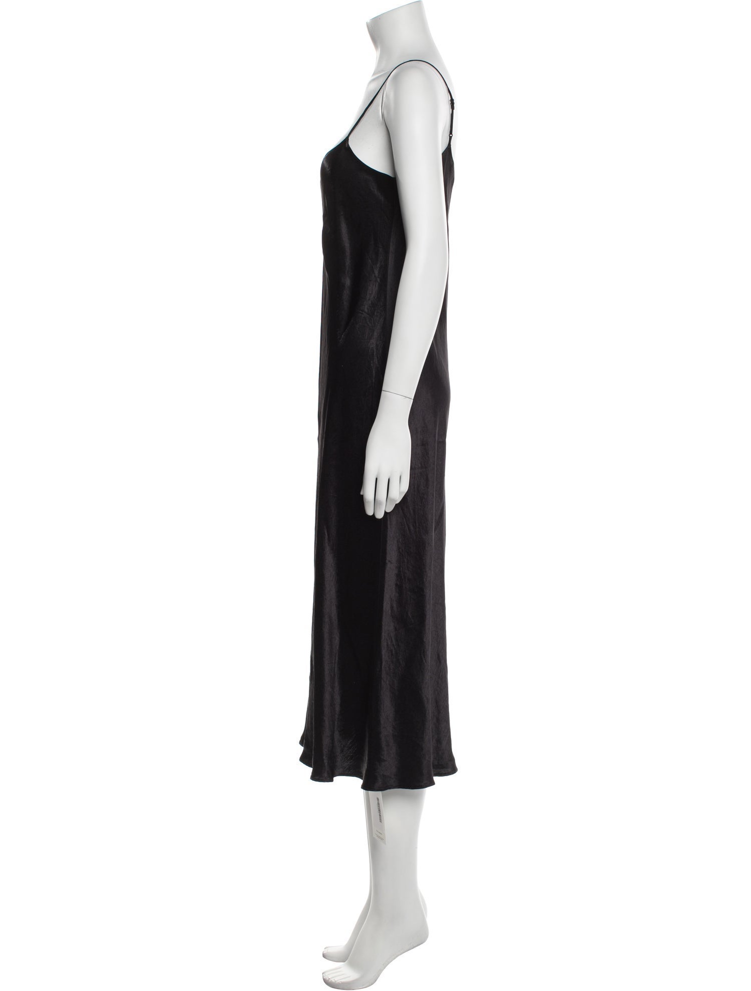 Vince Square Neckline Midi Length Dress