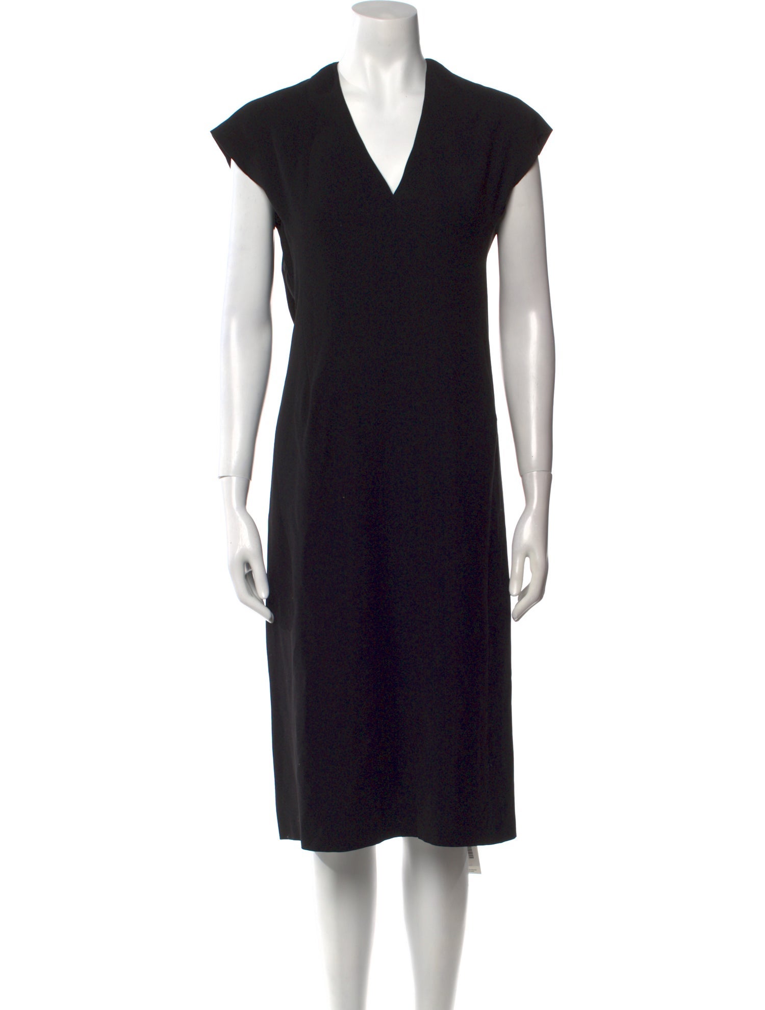 Vince V-Neck Midi Length Dress