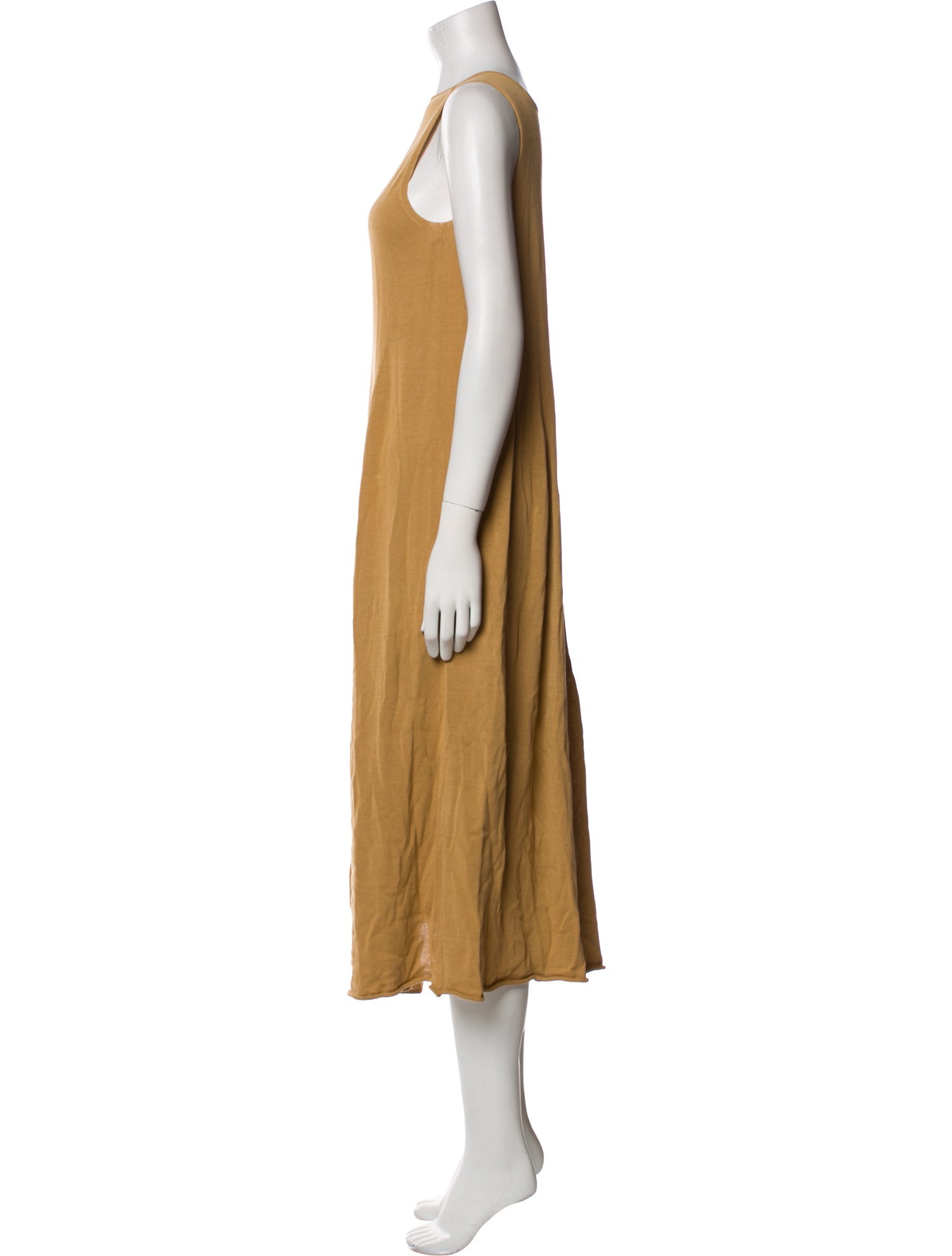 Vince Crew Neck Midi Length Dress