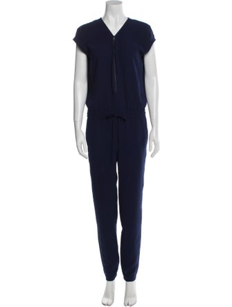 Vince V-Neck Jumpsuit