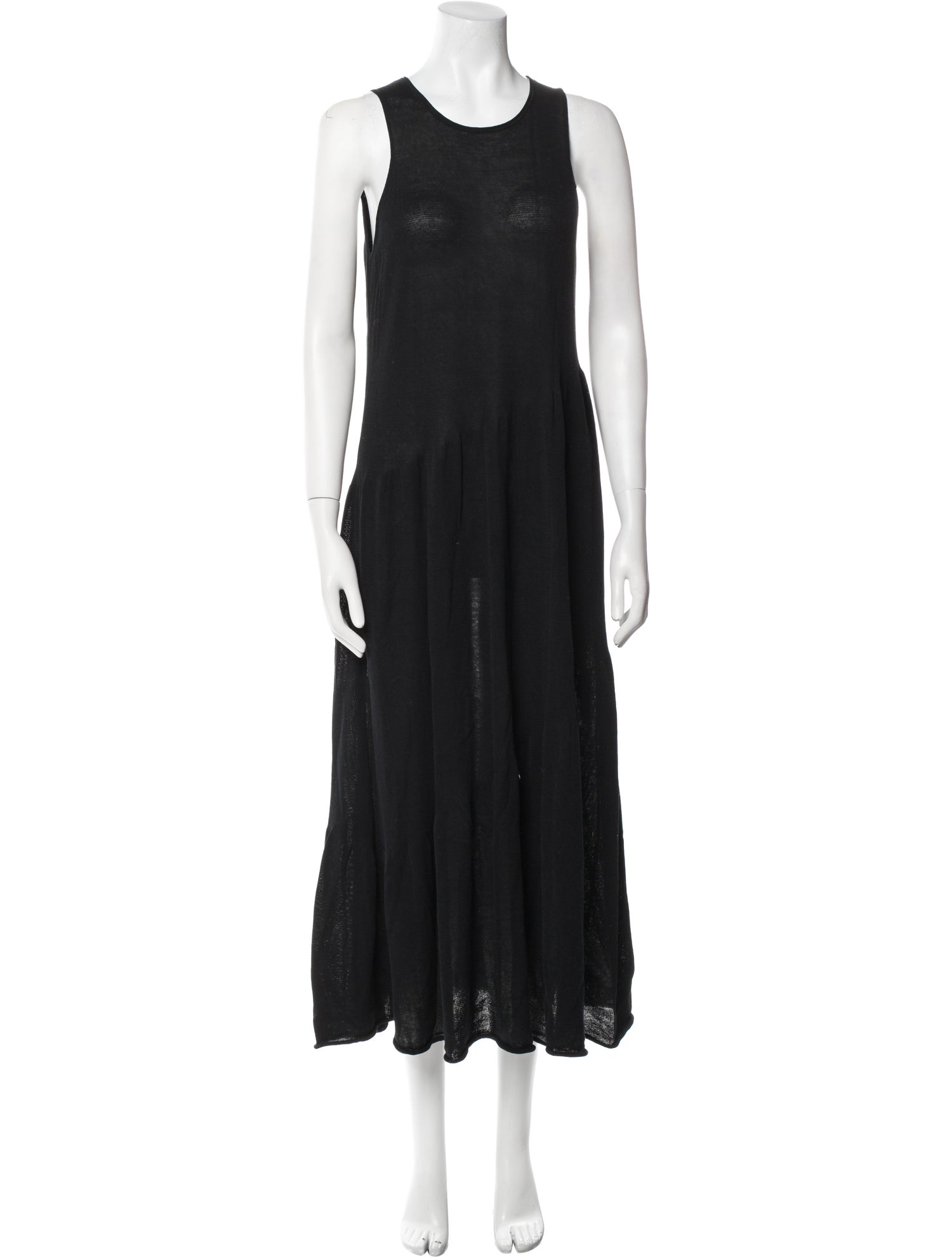 Vince Scoop Neck Long Dress