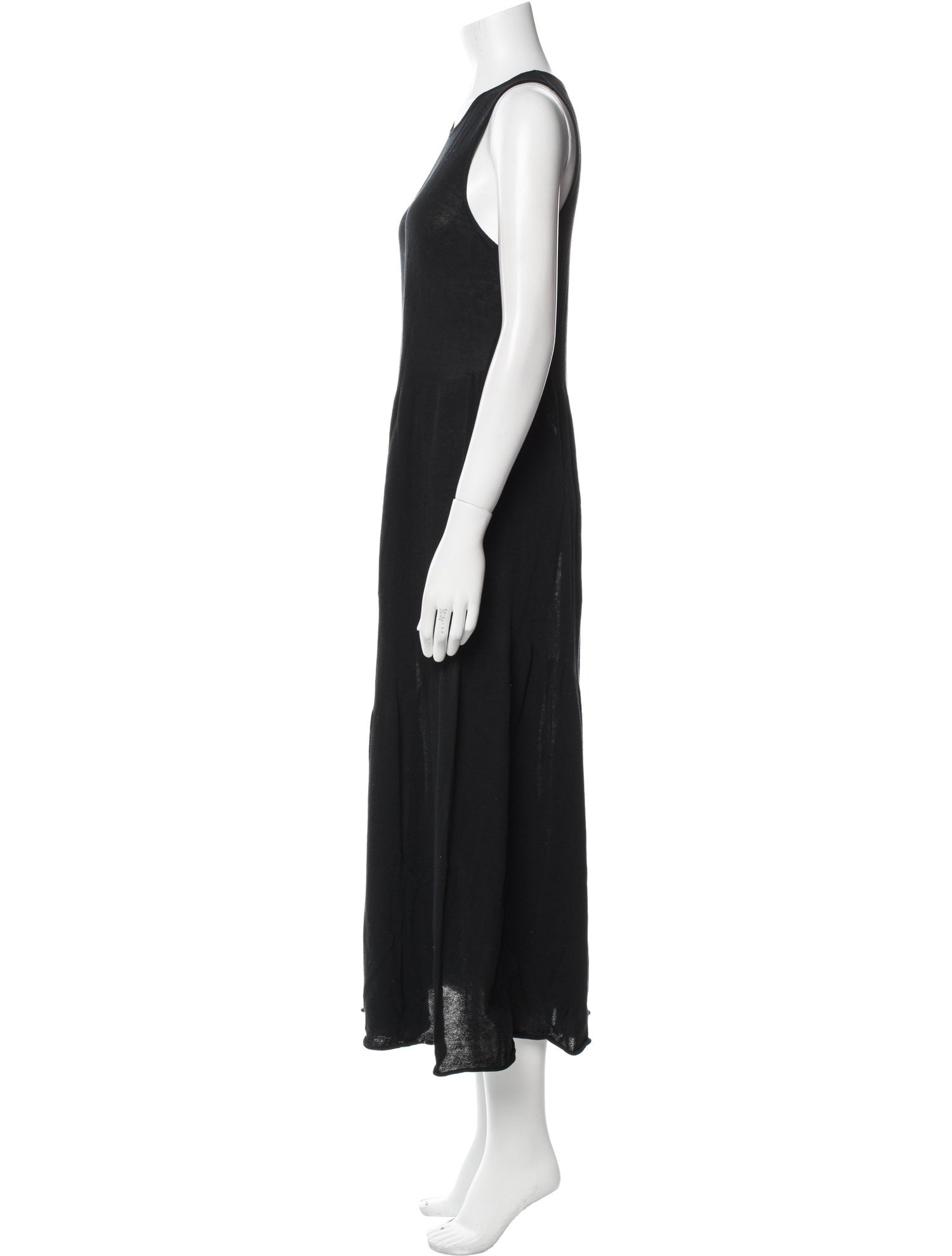 Vince Scoop Neck Long Dress