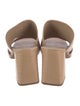 Vince Leather Slides