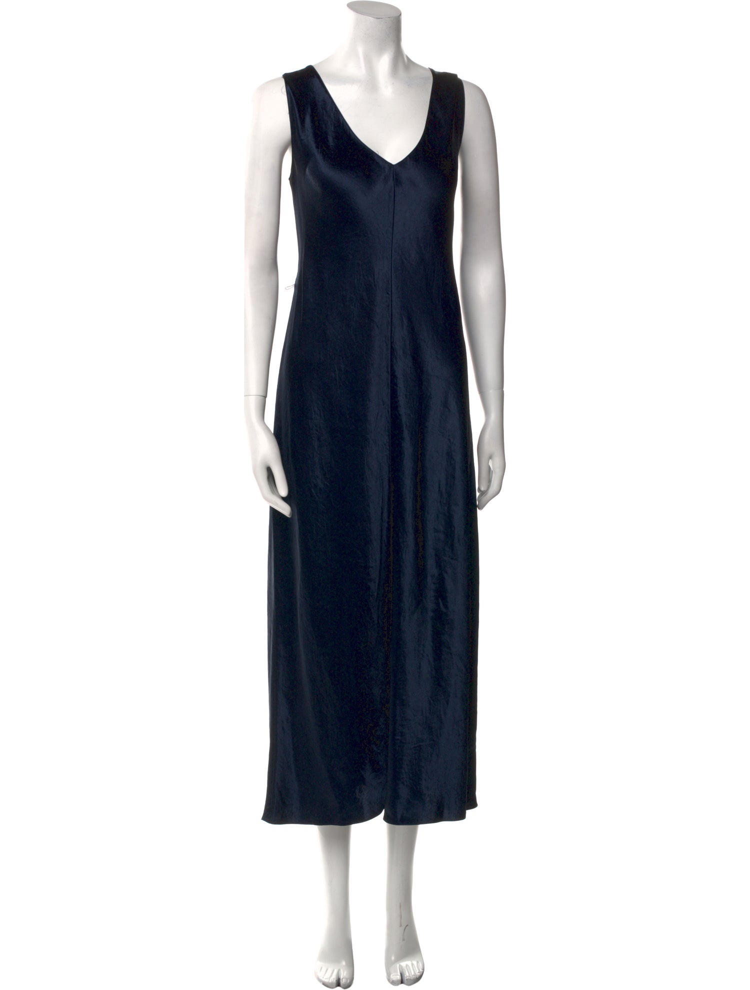 Vince V-Neck Long Dress