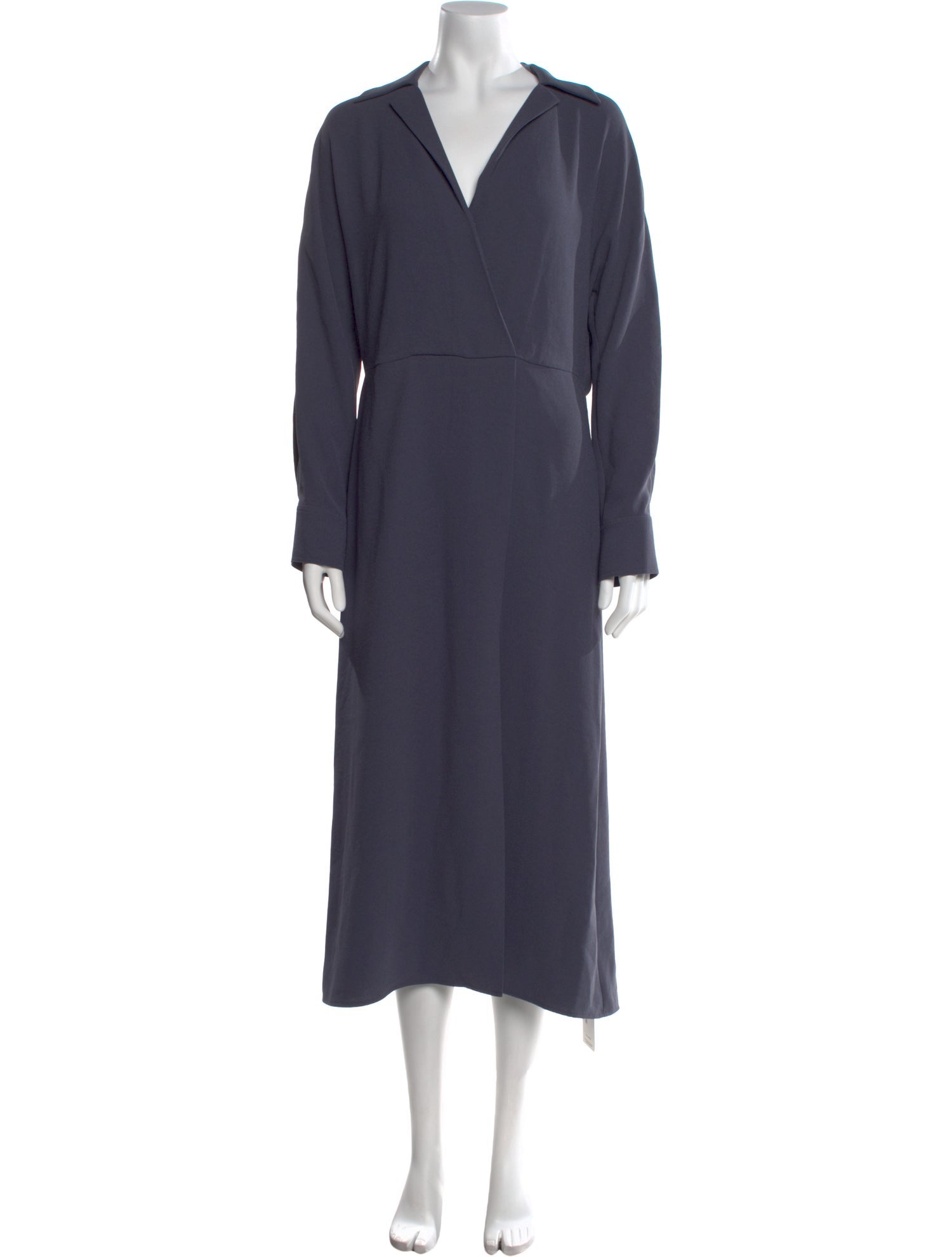 Vince V-Neck Long Dress