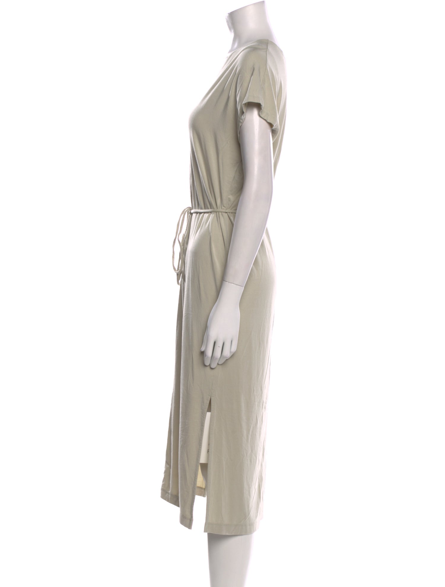 Vince V-Neck Midi Length Dress