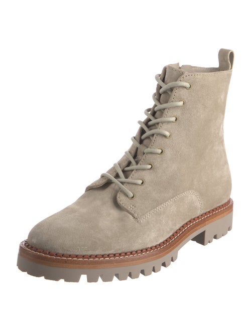 Vince Suede Combat Boots