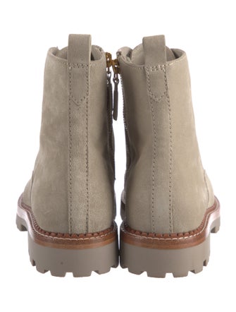Vince Suede Combat Boots