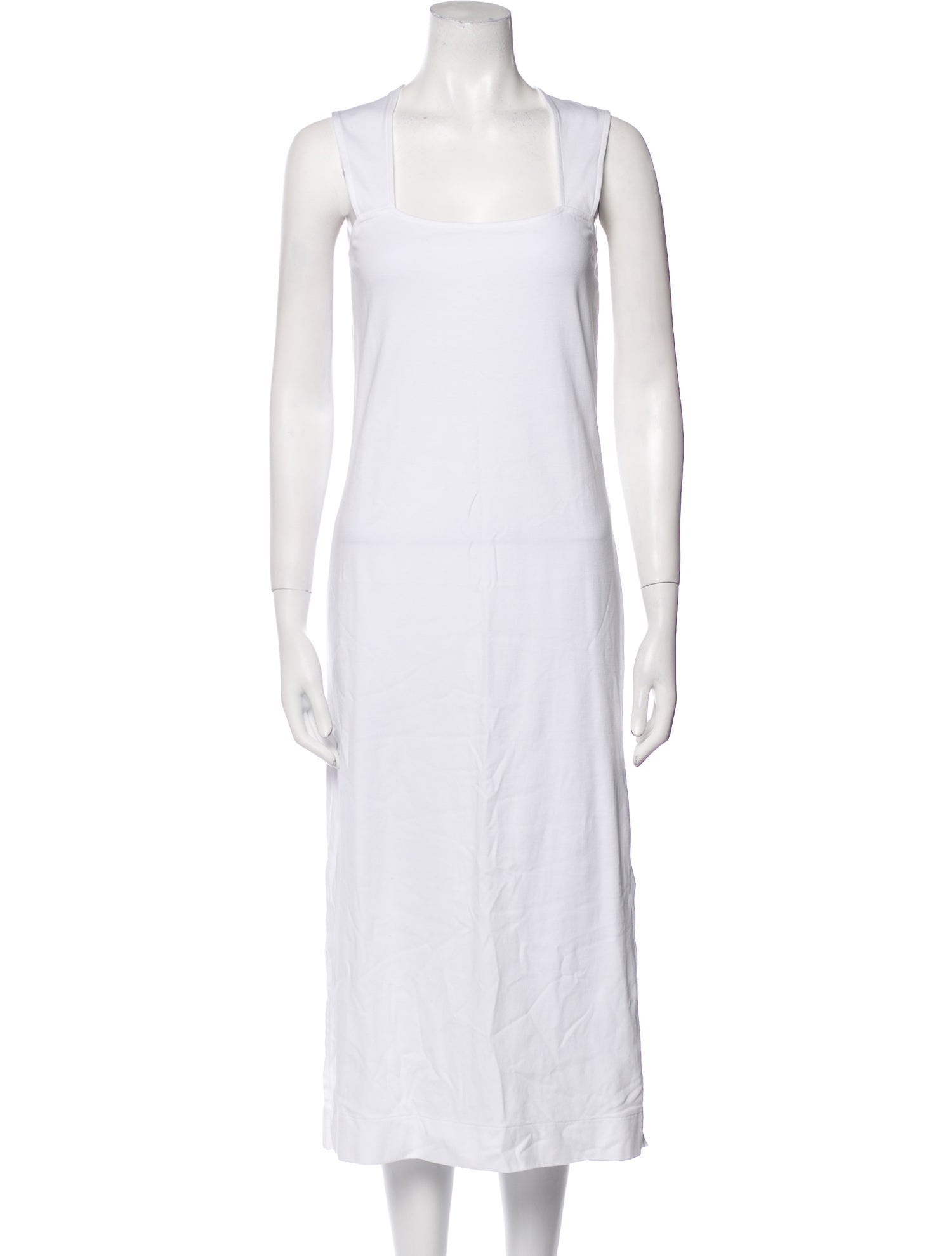 Vince Square Neckline Long Dress