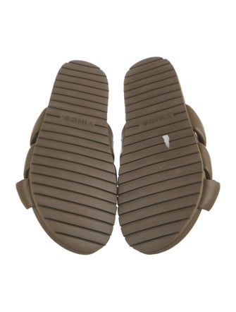 Vince Leather Slides