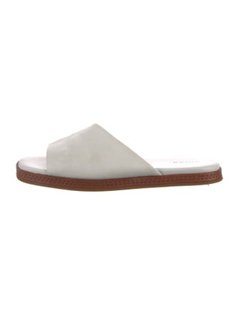 Vince Leather Slides
