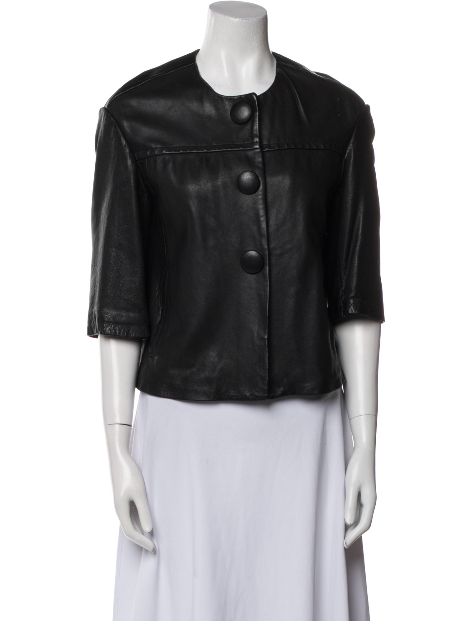 Vince Leather Biker Jacket