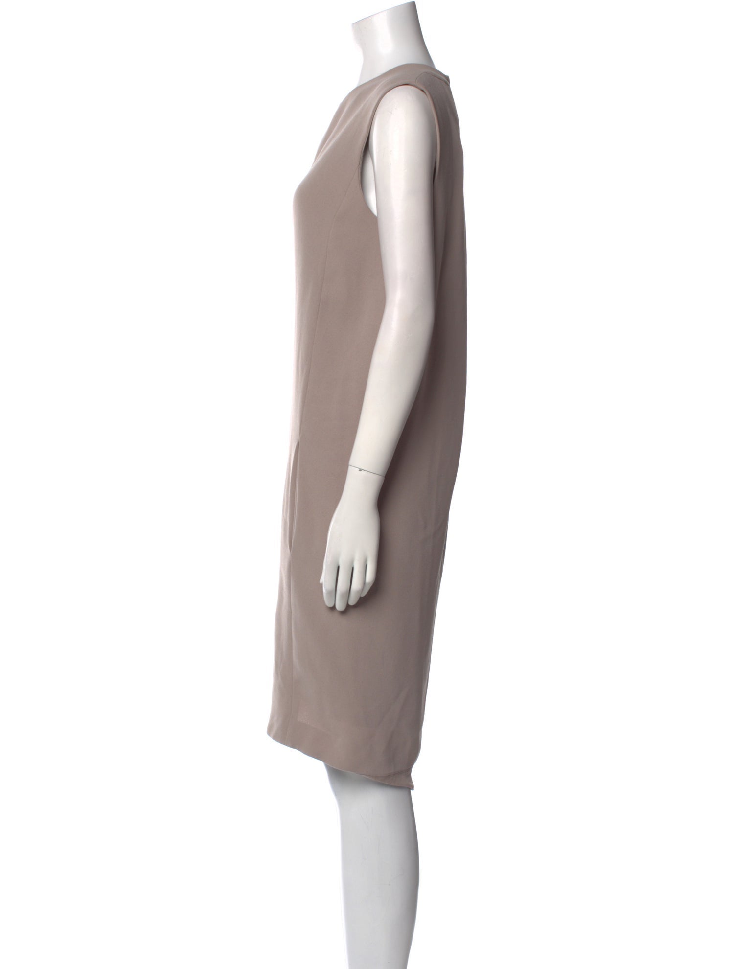 Vince Crew Neck Knee-Length Dress