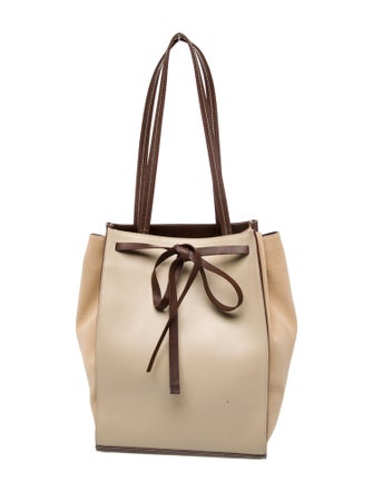 Vince Leather Bucket Bag