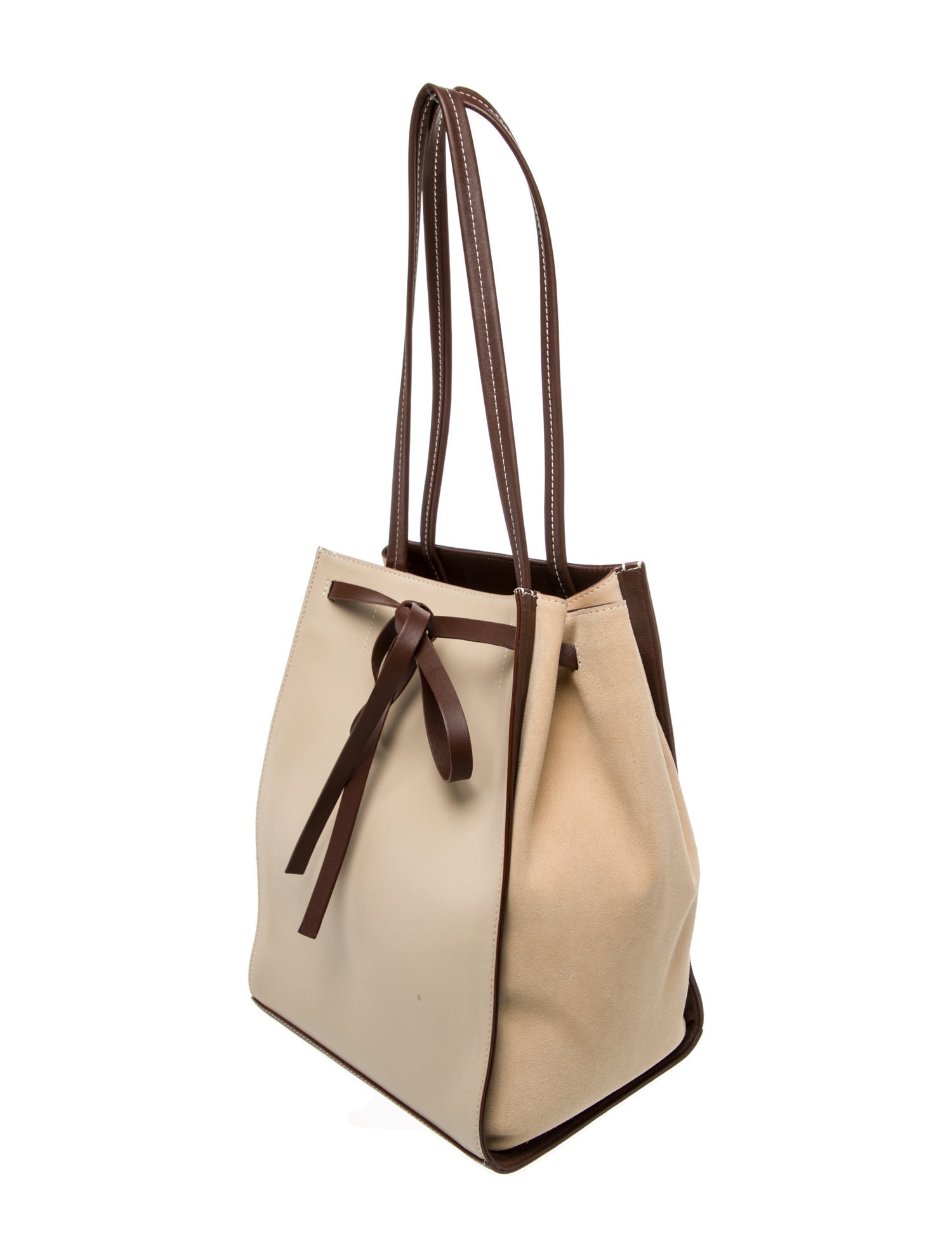 Vince Leather Bucket Bag