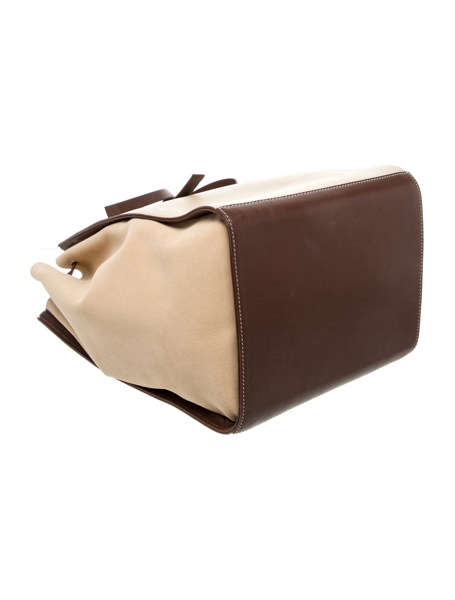 Vince Leather Bucket Bag