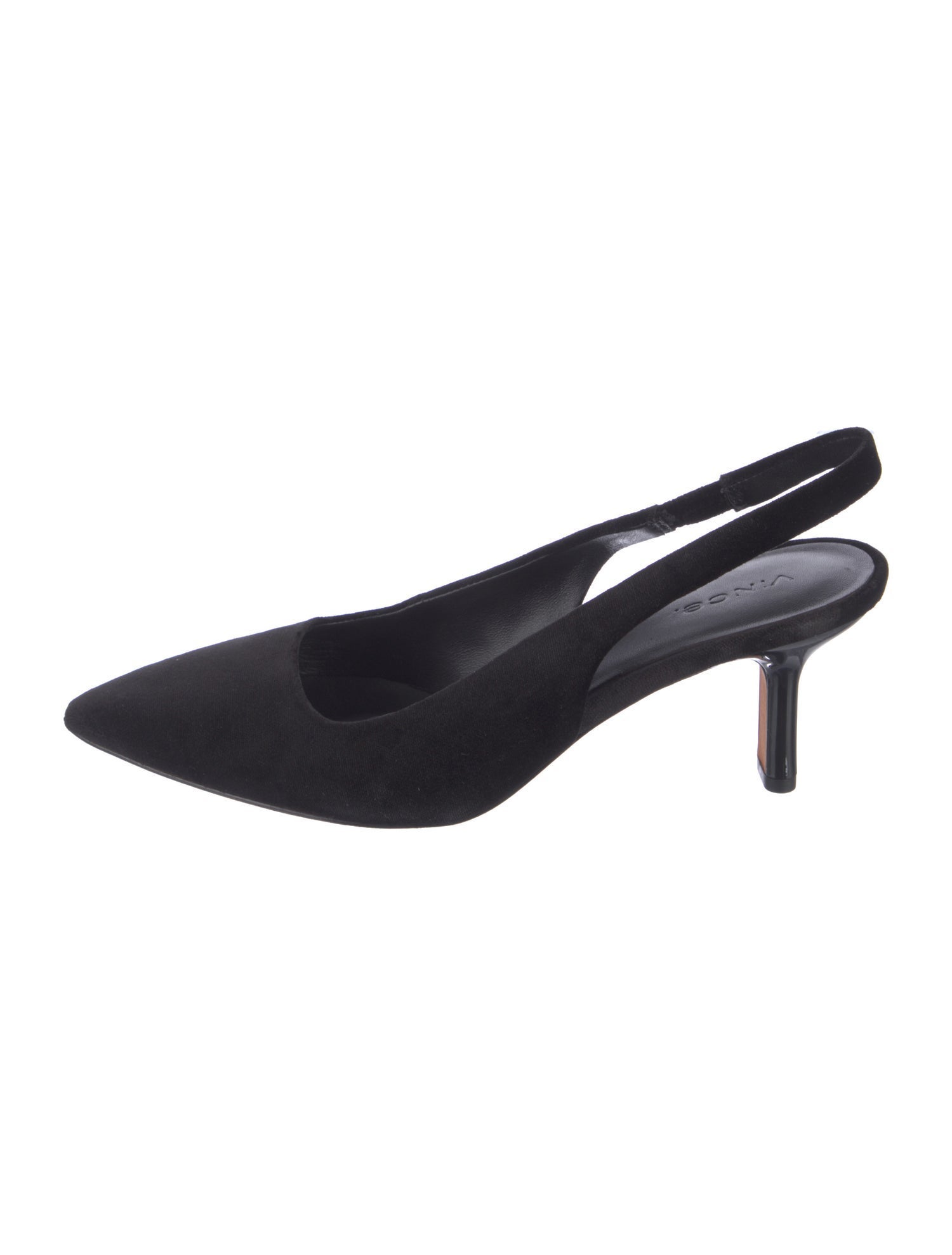 Vince Velvet Slingback Pumps