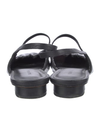 Vince Leather Mary Jane Flats