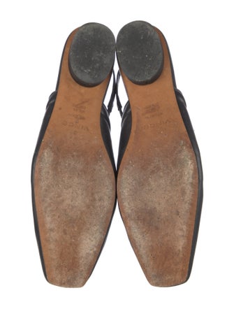 Vince Leather Mary Jane Flats