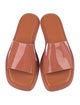 Vince Patent Leather Slides