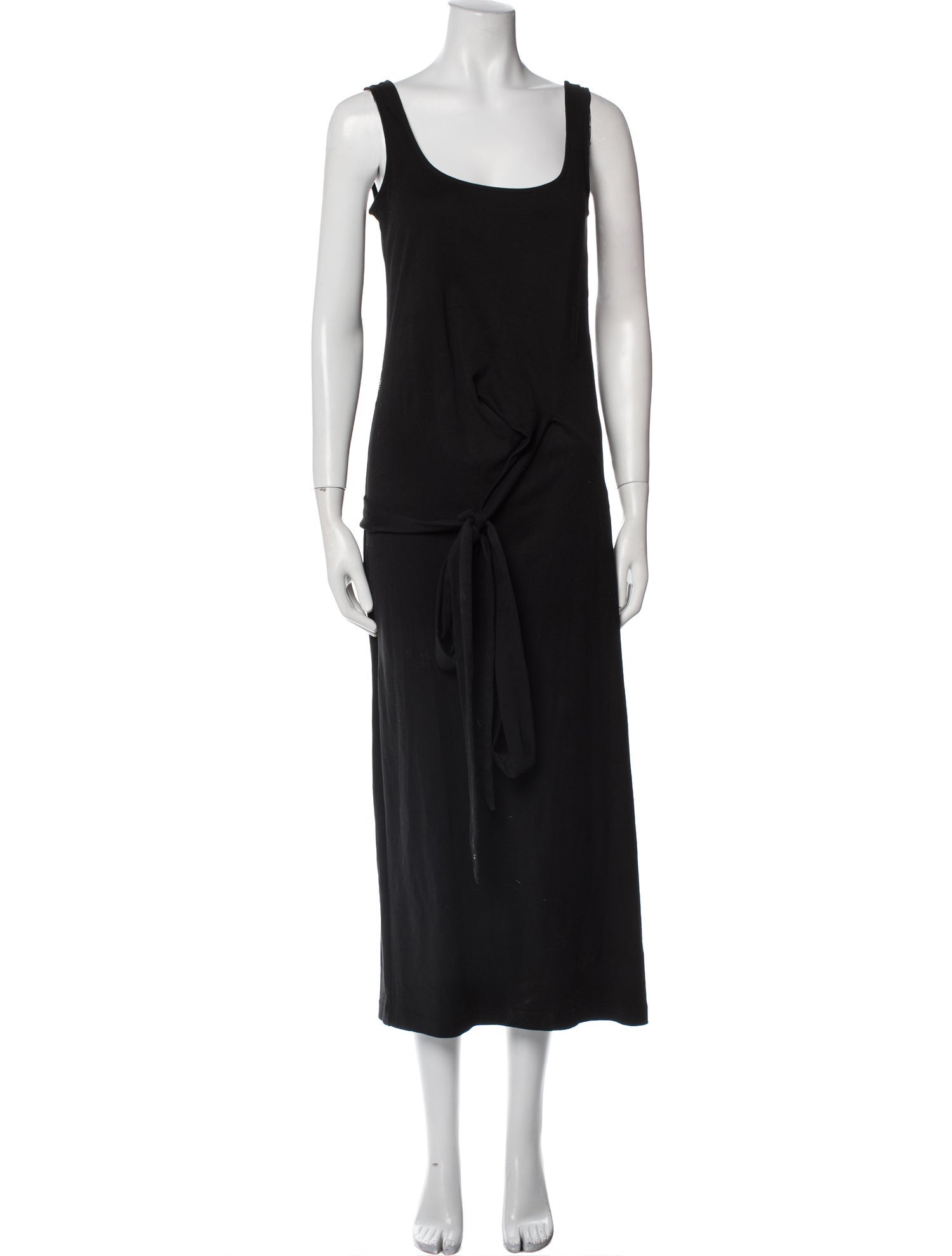 Vince Scoop Neck Long Dress
