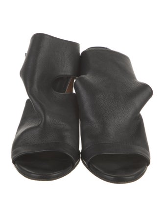 Vince Leather Slingback Pumps