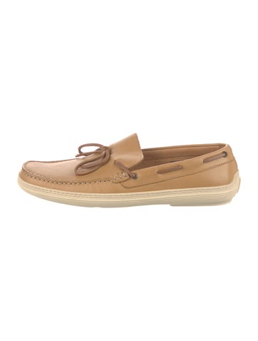 Vince Loafers Leather Boat Shoes 8