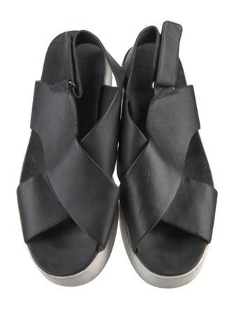 Vince Leather Slides