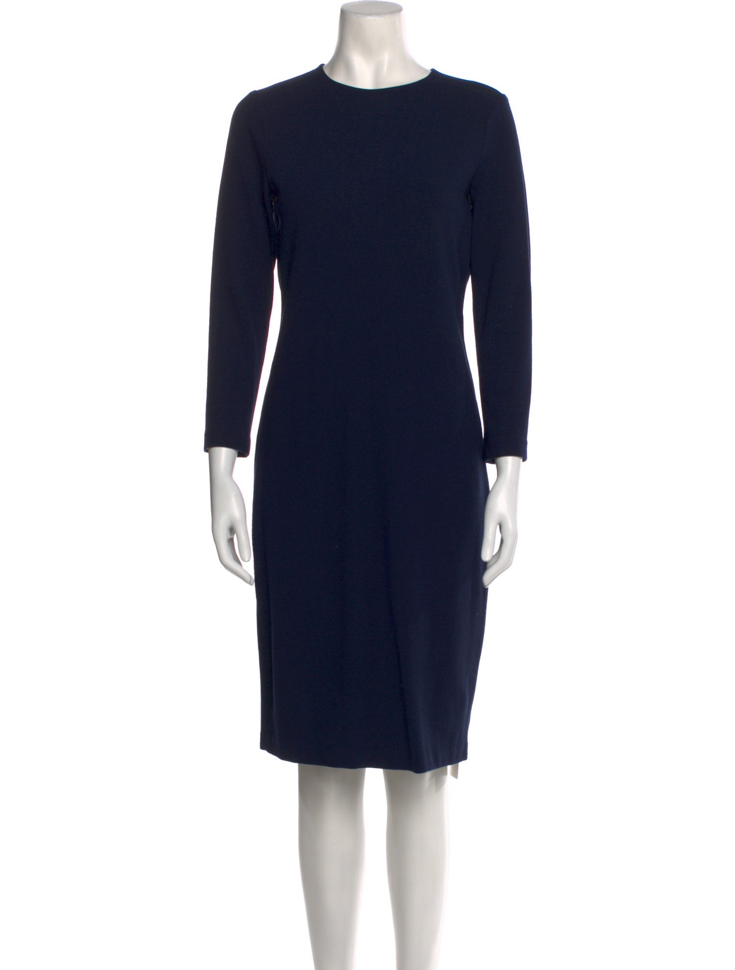 Vince Crew Neck Knee-Length Dress
