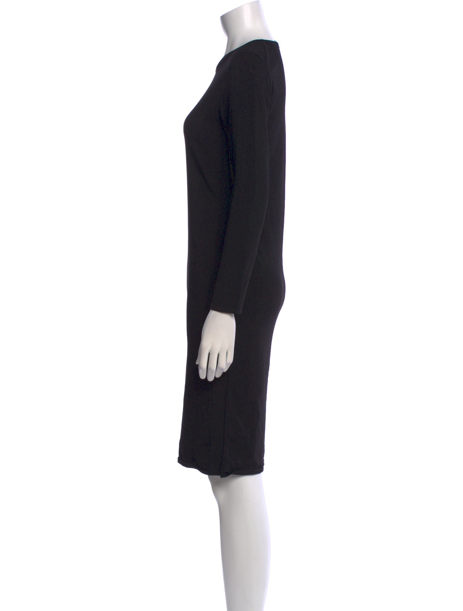 Vince Crew Neck Knee-Length Dress