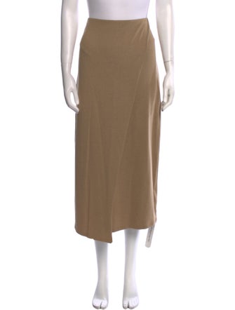 Vince Cutout Accent Midi Length Skirt