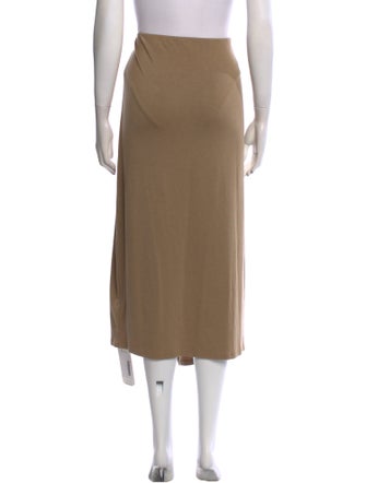 Vince Cutout Accent Midi Length Skirt