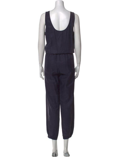 Vince Silk Scoop Neck Jumpsuit