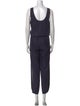 Vince Silk Scoop Neck Jumpsuit