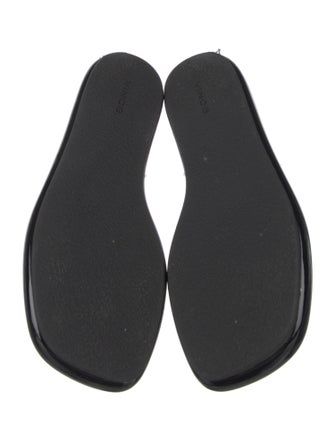 Vince Patent Leather Slides