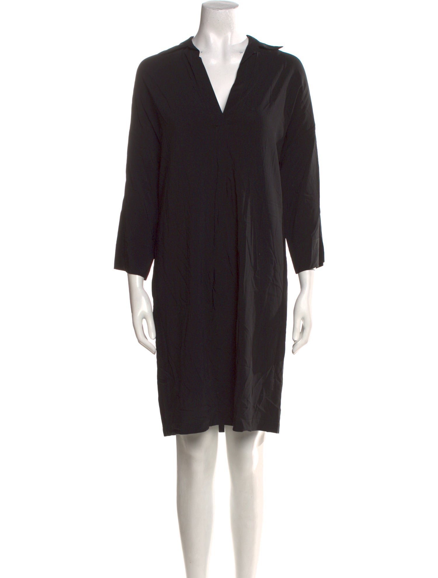 Vince V-Neck Mini Dress