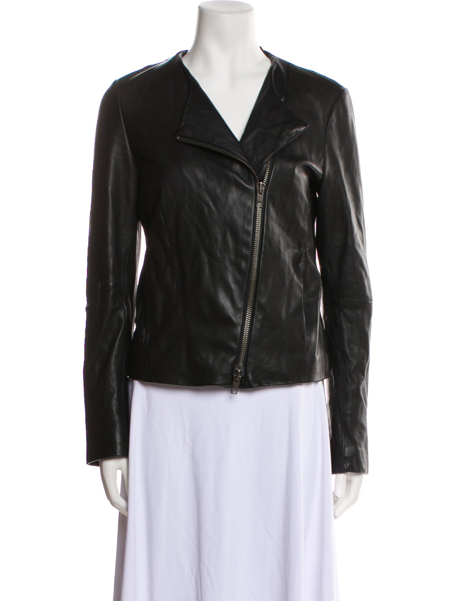 Vince Leather Biker Jacket